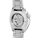 Seiko 5 Sports Automatic Day Date Black Dial Silver Steel Strap Watch for Men - SRPD55K1